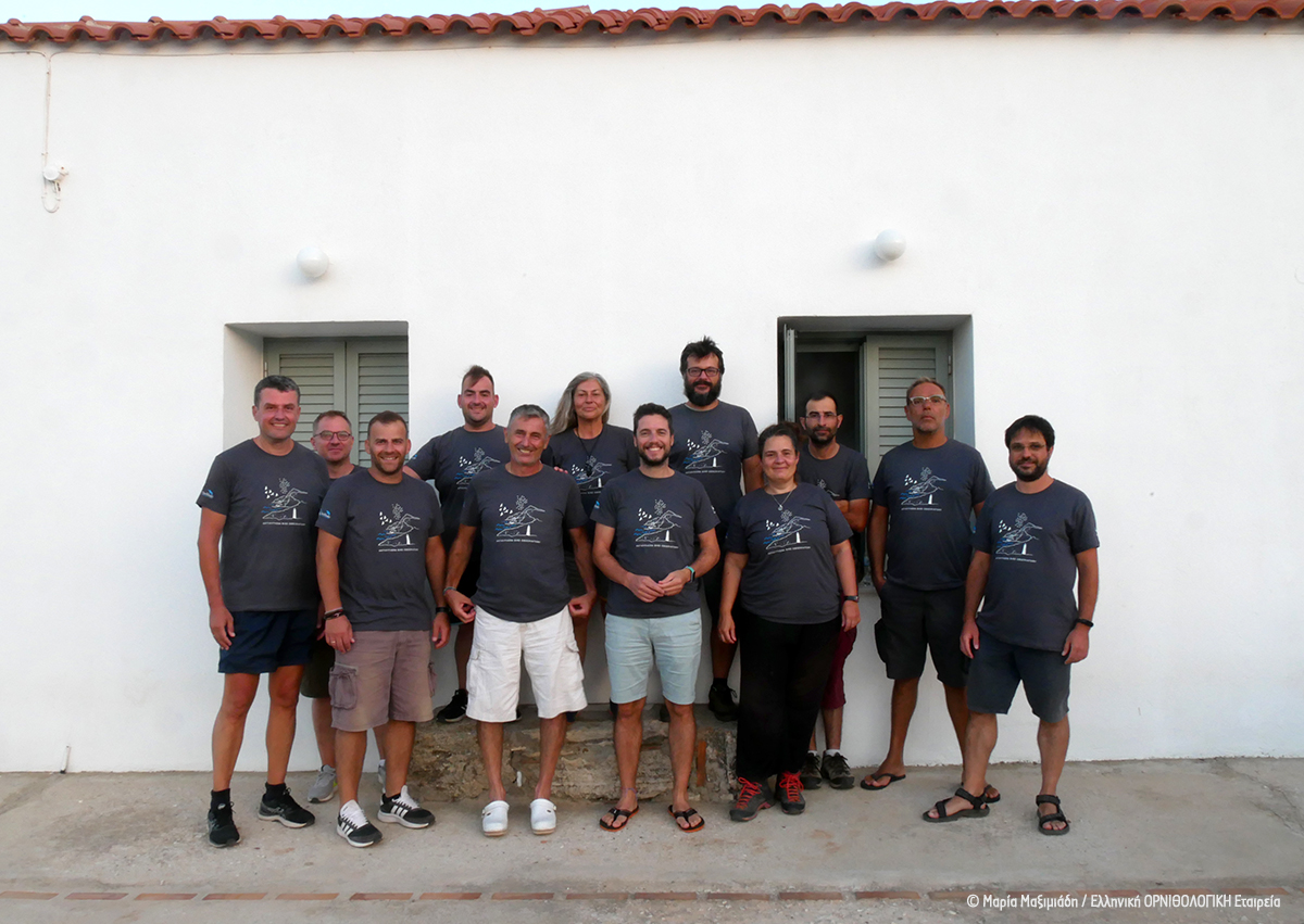 Training Antikythera Group Photo NECCA MariaMaximiadi ORNITHOLOGIKI 2