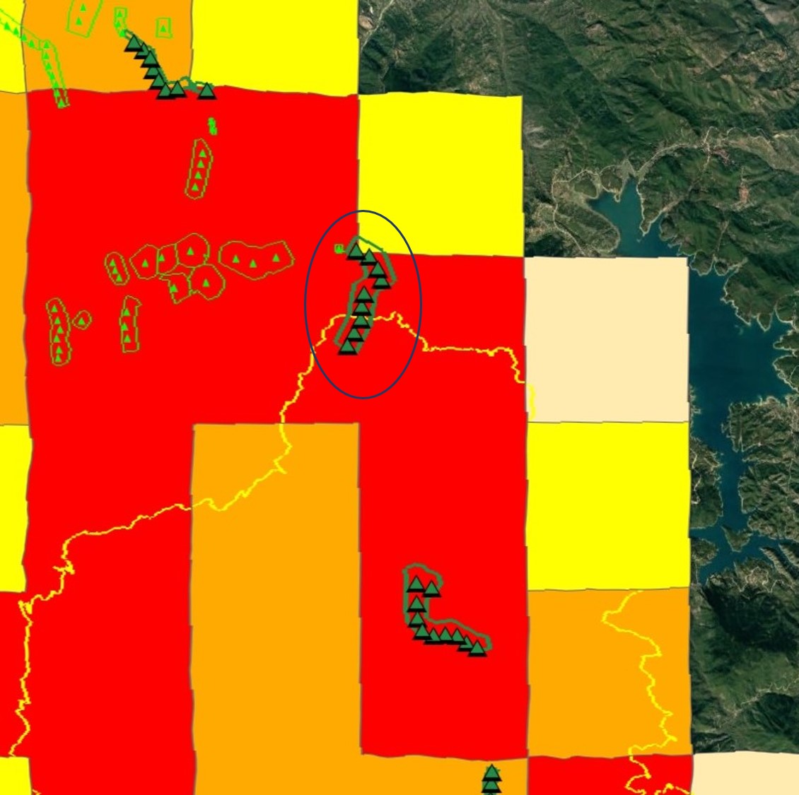 kazarmasensitivity map