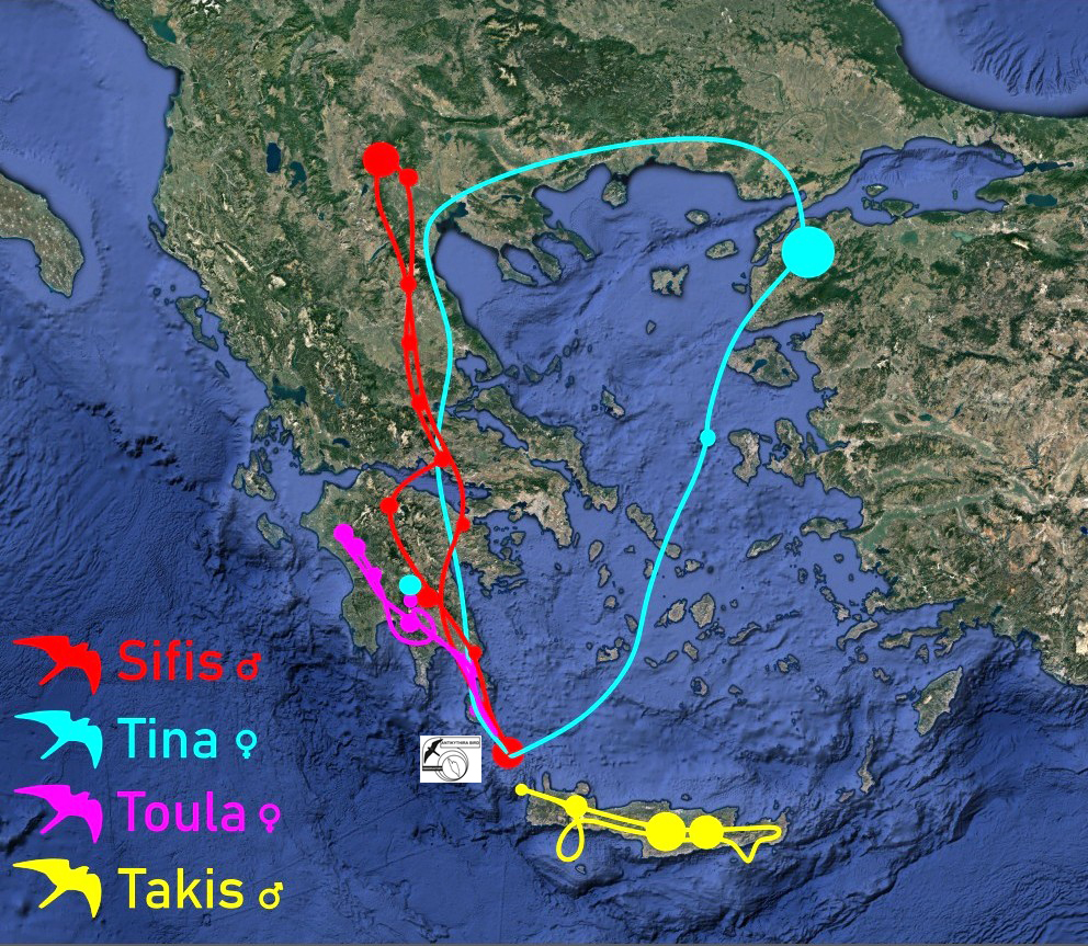 map all tracks Mavropetrites